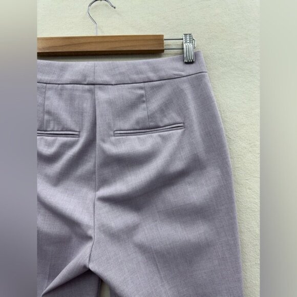 Ann Taylor Women’s 0 Ankle Pants Trouser Lavender Purple Mid Rise - Picture 3 of 7